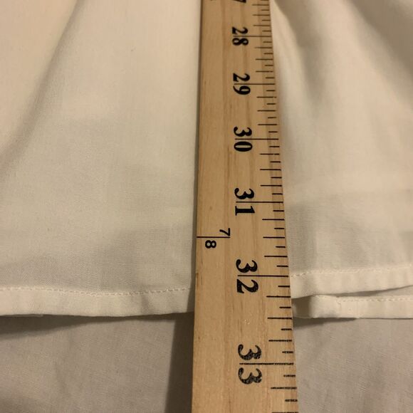 Lulus Daisy Petal Pickin Babydoll Mini Dress Women Small Ivory Fairy Embroidered - Picture 13 of 15